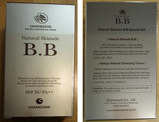 Charmzone Natural Skinade BB cream